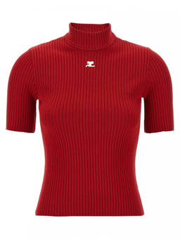 Courreges - Red Reedition Sweater