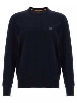 Boss - Blue Logo Sweater