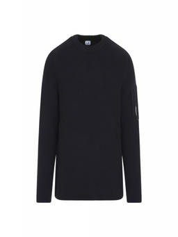C.P. Company - Black Crew Neck Sweater