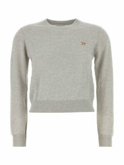 Maison Kitsune - Grey Wool Sweater
