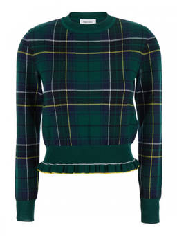 Alexander McQueen - Multicolour Checked Pullover