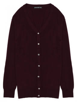 Department 5 - Brown Knitted V Neck Sweater