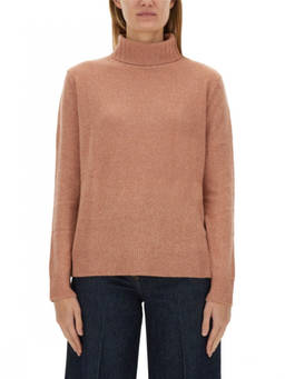 Aspesi - Pink Solid Turtle Neck Sweater
