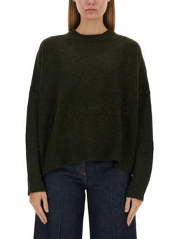 Aspesi - Green Solid Crew Neck Sweater (M)