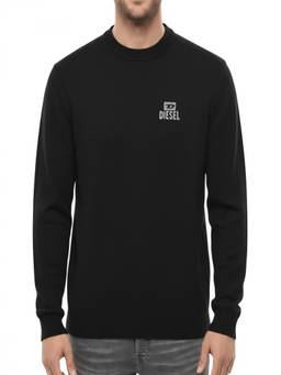 Diesel - Black Crew Neck Sweater
