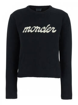Moncler - Black Crew Neck Sweater