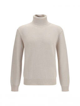 Brioni - Light Beige Knitted Sweater (2XL)