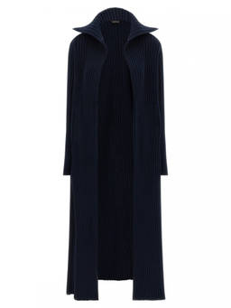 Balenciaga - Blue Ribbed Cardigan (M)