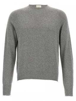 Ma'ry'ya - Grey Cashmere Cotton Sweater (S)