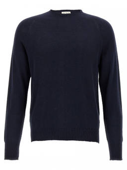 Ma'ry'ya - Blue Cashmere Cotton Sweater