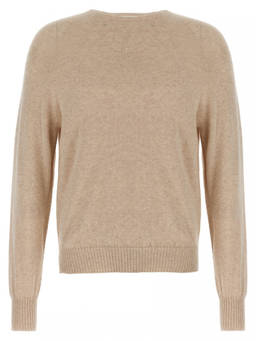 Ma'ry'ya - Beige Cashmere Cotton Sweater