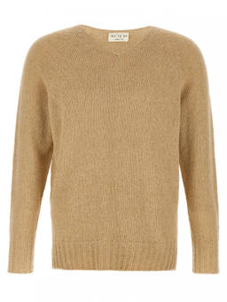 Ma'ry'ya - Beige Boucl Sweater