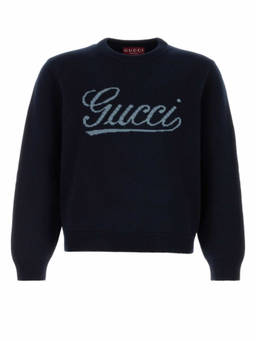 Gucci - Dark Blue Wool Sweater