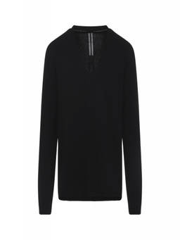 Rick Owens - Black V Neck Sweater
