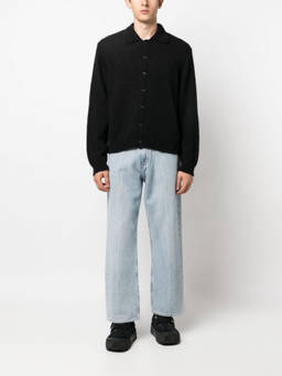Our Legacy - Black Polo With Buttons