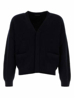 PRADA - Navy Blue Wool Cardigan