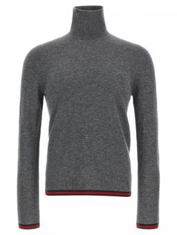 Gucci - Grey High Neck Sweater