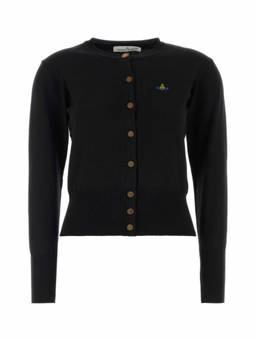 Vivienne Westwood - Black Crew Neck Cardigan
