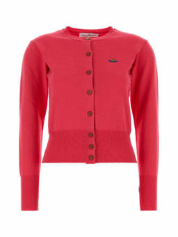 Vivienne Westwood - Red Round Neck Cardigan