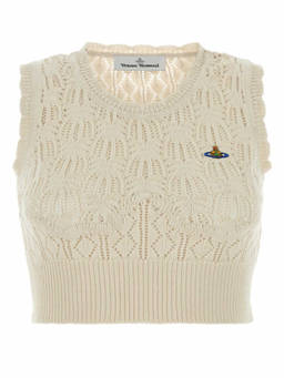 Vivienne Westwood - Beige Knitted Sweater