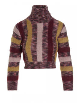 Dsquared2 - Multicolour Stripes Turtle Neck Sweater
