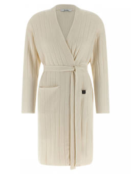 Max Mara - White Giusto Cardigan
