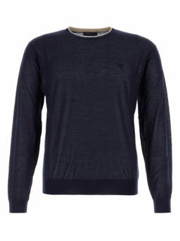 PRADA - Navy Blue Logo Sweater (M)