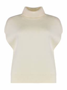 Toteme - Off White Turtle-Neck Sweater (L)
