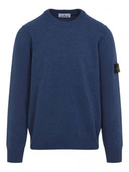 Stone Island - Navy Blue Regular Sweater