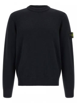 Stone Island - Blue Crew Neck Sweater