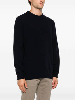 Barbour - Navy Blue Holden Crew Neck Sweater