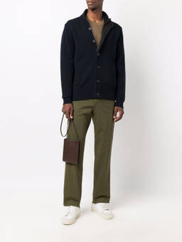 Barbour - Navy Blue Essential Patch Zip
