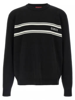 Gucci - Black Silk Blend Sweater (XL)