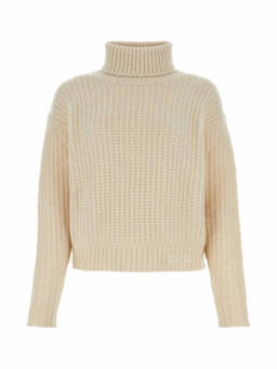 Gucci - Beige Knitted Turtle Neck Sweater (XS)