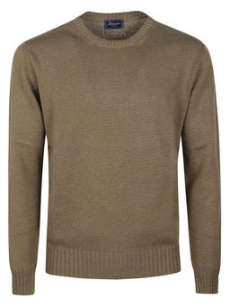 Drumohr - Green Crew Neck Sweater