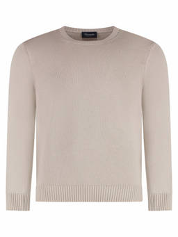 Drumohr - Light Beige Knitted Sweater (L)