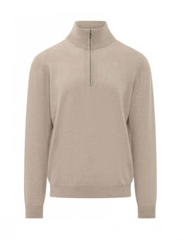 Malo - Light Beige Knitted Sweater