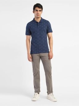 Levi's - Mens Printed Polo Collar T-shirt