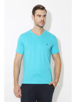 Van Heusen Innerwear - Men Athleisure Smart Tech T-Shirt - Blue