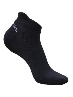 Heelium - Bamboo Ankle Socks-FreeSize UK7-11,1 Pair,Black,Anti dour,Anti Blister