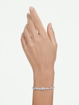SWAROVSKI - Mesmera Marquise Cut White Rhodium Plated Bracelet
