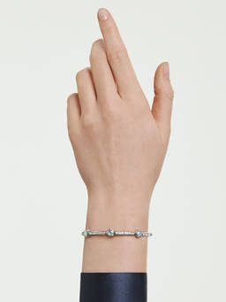 SWAROVSKI - Imber bracelet, Mixed cuts, Multicolored, 18K gold finish