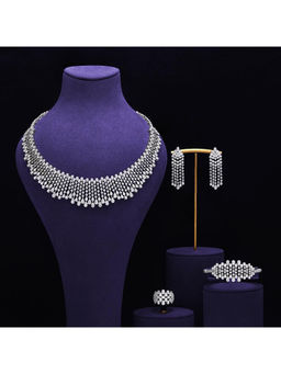 Priaansha Creations - Empress Eternal Diamond Jewellery Set
