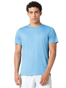ASICS - Men Blue Colorblock T-shirt