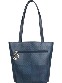 Hidesign - Blue Patterned Tote Bag