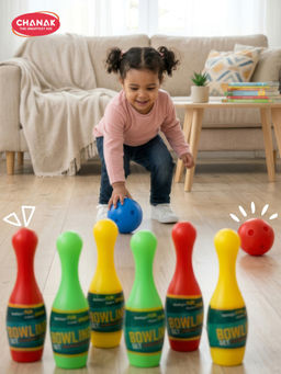 Chanak - Bowling Game With Pin And Ball (3 Years)