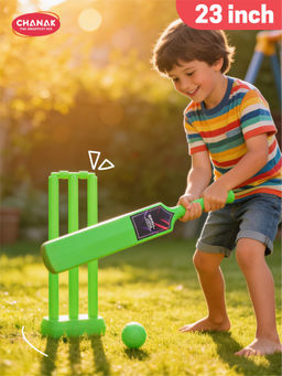 Chanak - Green Cricket Kit Set (5 Years)