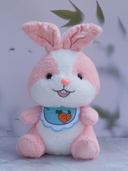 DukieKooky - Super Cute & Adorable Pink Bunny Plush Soft Toy (2-6 Years)