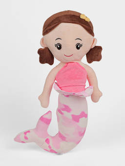 DukieKooky - Super Cute & Adorable Pink Mermaid Soft Toy (2-6 Years)