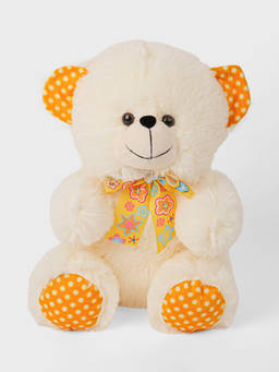 DukieKooky - Super Cute & Adorable White Teddy Bear Soft Toy (2-6 Years)